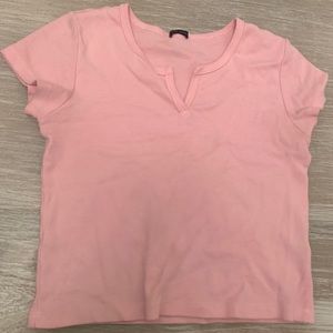 Brandy Melville pink short sleeve top💕✨✨